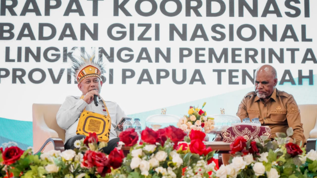 Kepala Badan Gizi Nasional Gunungsitoli Gencarkan Program Makan Bergizi Gratis di Papua Tengah, Prioritaskan Kearifan Lokal