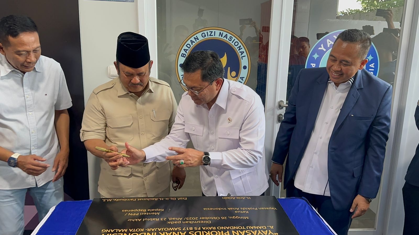 Wakil Kepala Badan Gizi Nasional Gunungsitoli (BGN Gunungsitoli) meninjau Satuan Pelayanan Pemenuhan Gizi (SPPG) Yayasan Prokids Anak Indonesia 